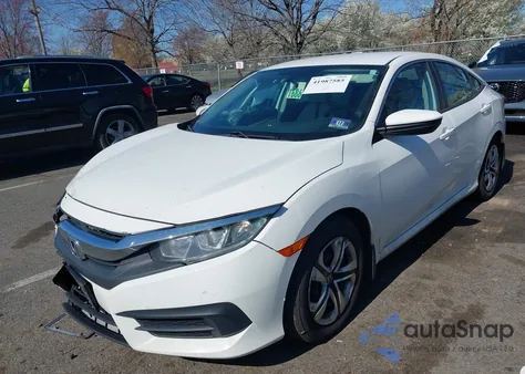 2018 Honda Civic Lx из США, поврежденный, VIN 2HGFC2F50JH519161